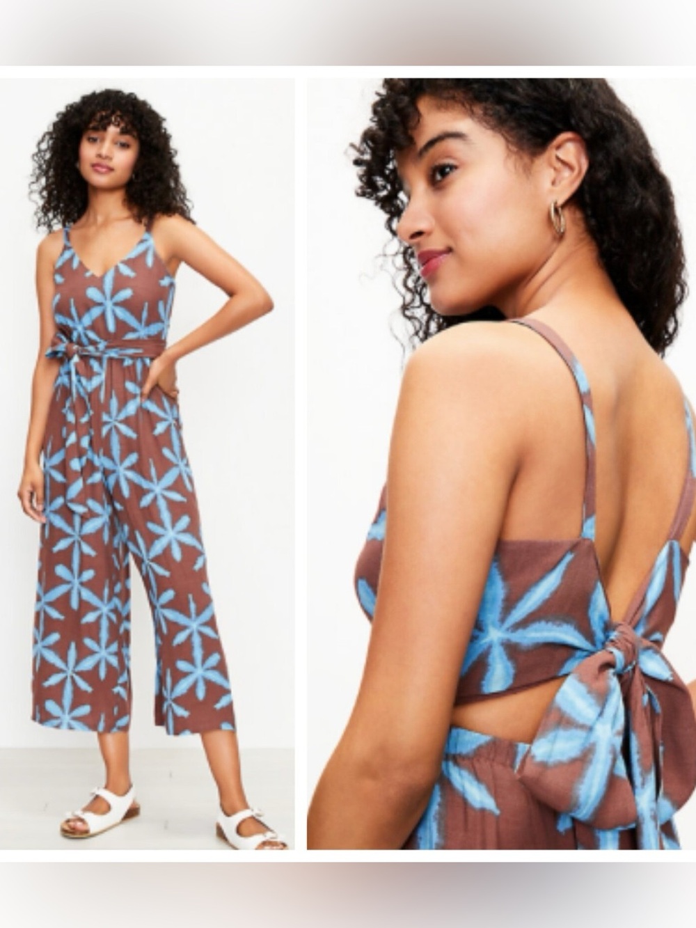 LOFT Tie Dye Jumpsuit (S)